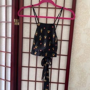 Cutesy Cactus Cropped top size S